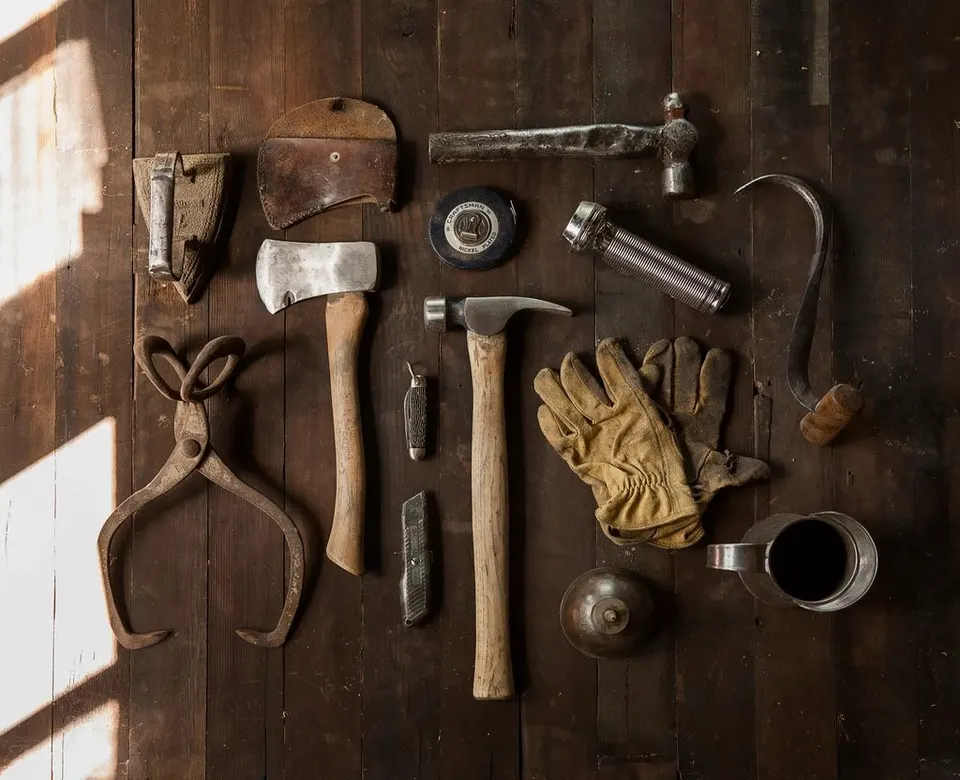 The right tool for each step.